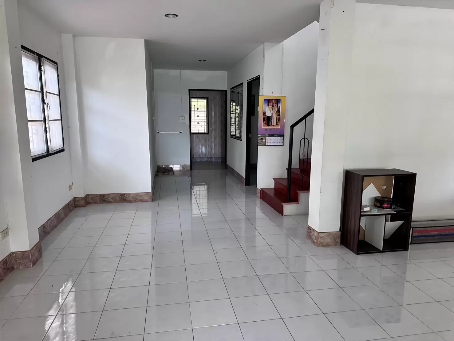บ้านเดี่ยวสองชั้น หมู่บ้านสหกรณ์การเคหสถานราชนาวี1 ต พลูตาหลวง อ สัตหีบ จ ชลบุรี